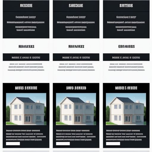 Real Estate Website Builder Comparison Chart 