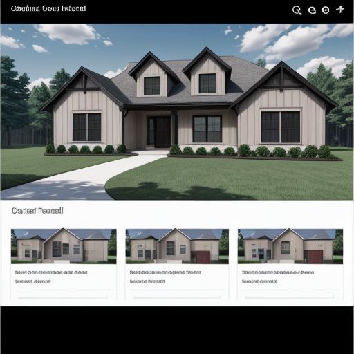 Real Estate Website Builder Dashboard